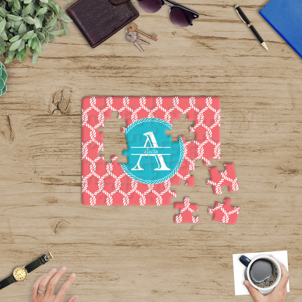 Linked Rope Jigsaw Puzzle 30 Piece - In Context