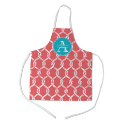 Linked Rope Kid's Apron w/ Name and Initial