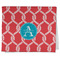 Linked Rope Kitchen Towel - Poly Cotton w/ Name and Initial
