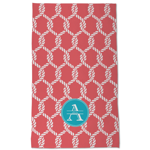 Linked Rope Kitchen Towel - Poly Cotton - Full Front