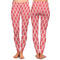 Linked Rope Ladies Leggings - Front and Back