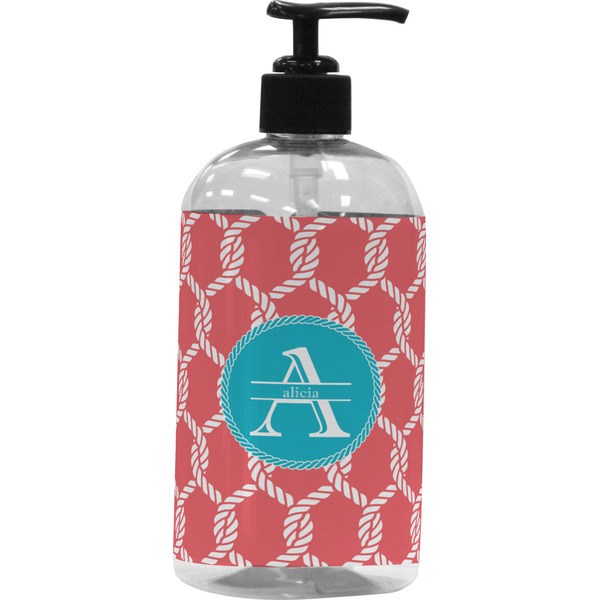 Custom Linked Rope Plastic Soap / Lotion Dispenser (Personalized)