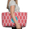 Linked Rope Large Rope Tote Bag - In Context View