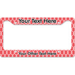 Linked Rope License Plate Frame - Style B (Personalized)