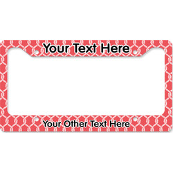 Linked Rope License Plate Frame - Style B (Personalized)