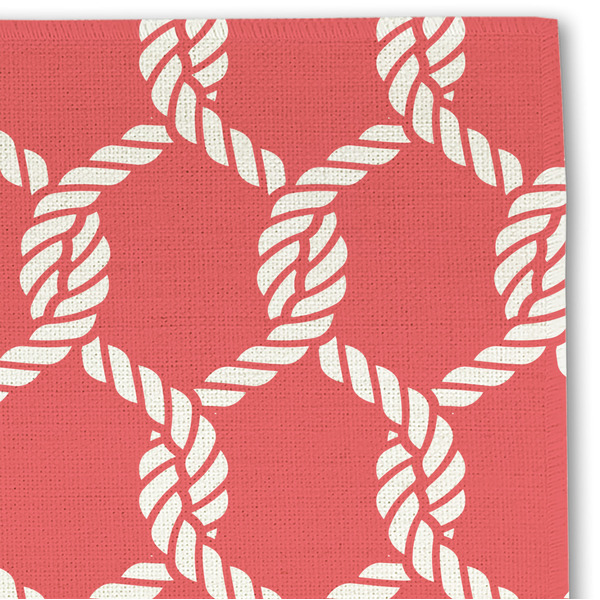 Linked Rope Linen Placemat - DETAIL