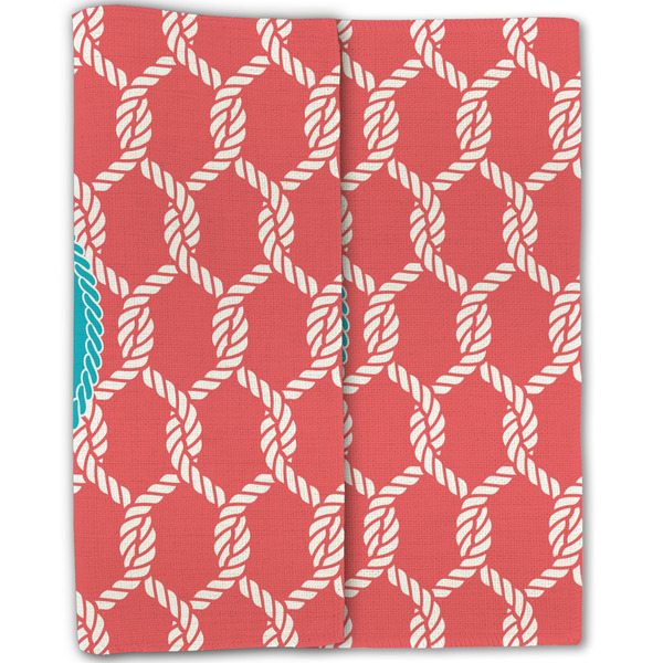 Linked Rope Linen Placemat - Folded Half (double sided)