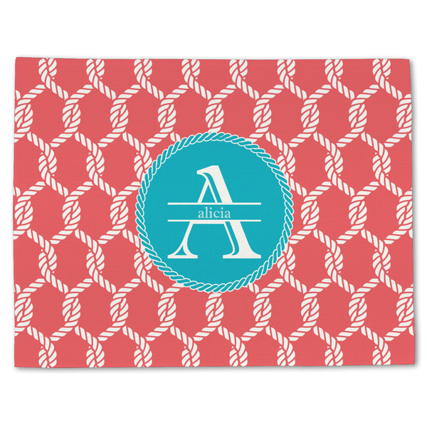 Linked Rope Linen Placemat - Front