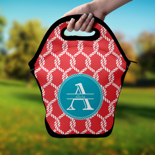 Linked Rope Lunch Bag - Hand