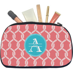 Linked Rope Makeup / Cosmetic Bag - Medium (Personalized)