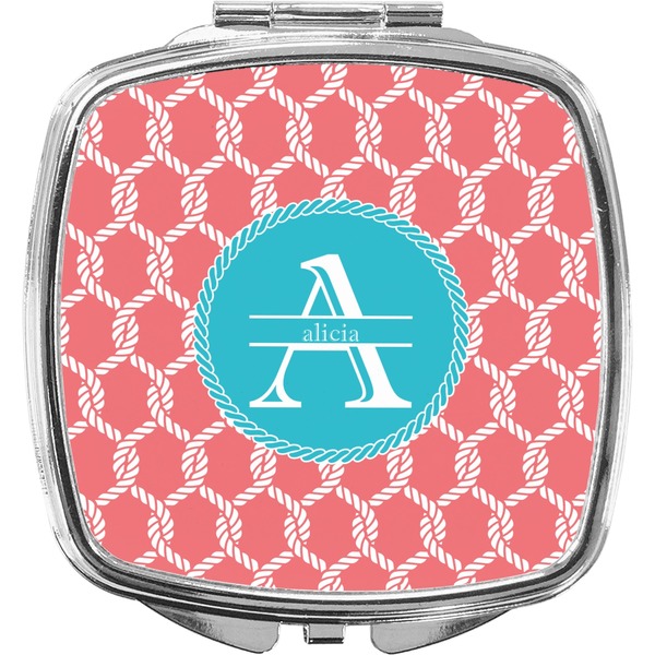 Custom Linked Rope Compact Makeup Mirror (Personalized)