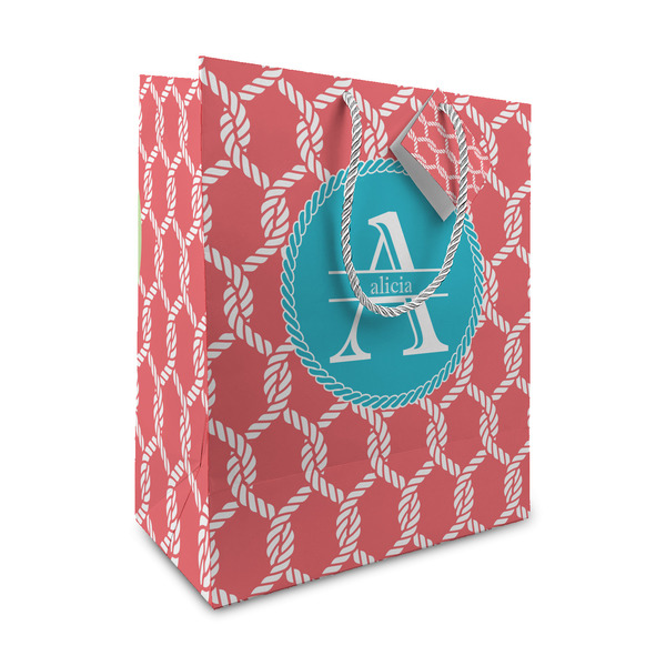 Custom Linked Rope Medium Gift Bag (Personalized)