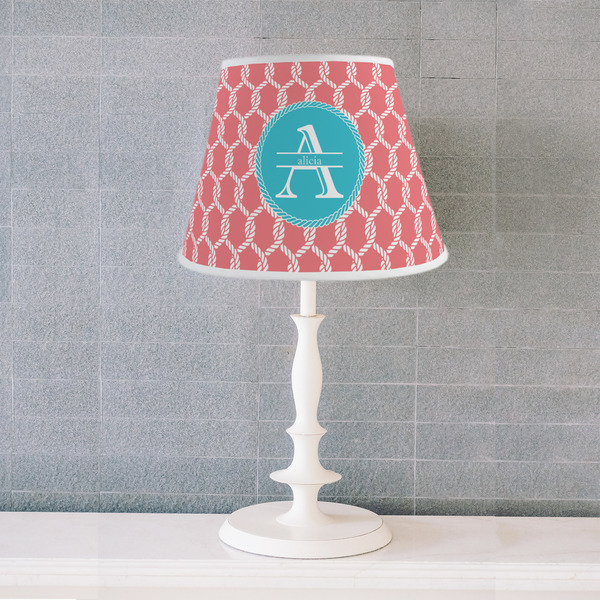 Linked Rope Poly Film Empire Lampshade - Lifestyle