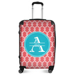 Linked Rope Suitcase - 24" Medium - Checked (Personalized)