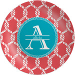 Linked Rope Melamine Plate (Personalized)
