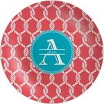 Linked Rope Melamine Plate (Personalized)