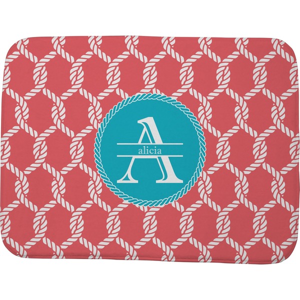 Linked Rope Memory Foam Bath Mat 48 X 36