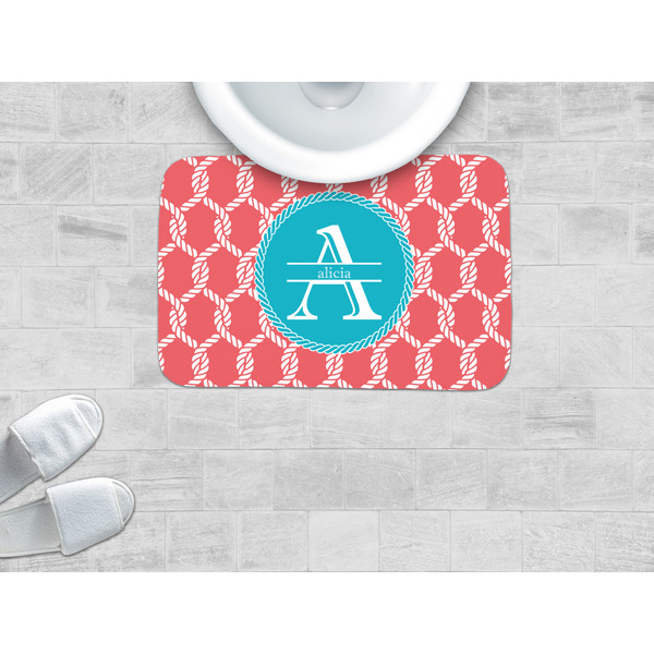 Linked Rope Memory Foam Bath Mat - LIFESTYLE