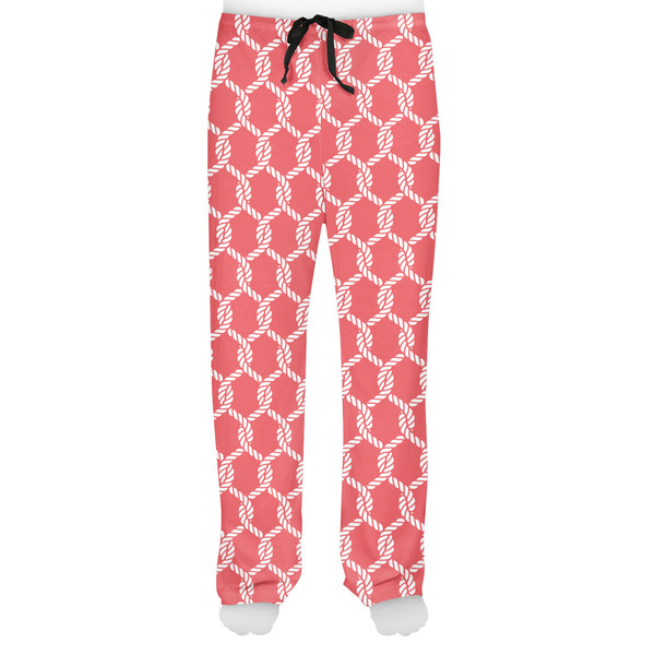 Linked Rope Men's Pjs Front - on model