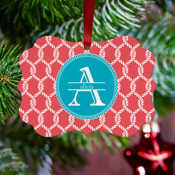 Linked Rope Metal Benilux Ornament - Lifestyle