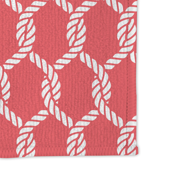 Linked Rope Microfiber Dish Rag - DETAIL