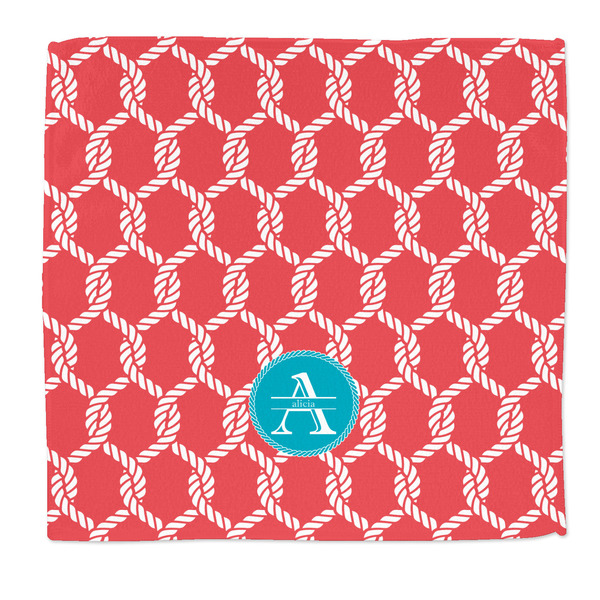 Custom Linked Rope Microfiber Dish Rag (Personalized)