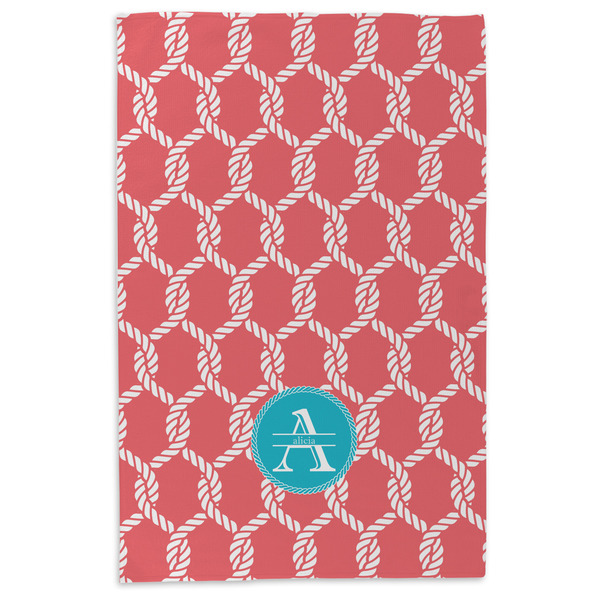 Linked Rope Microfiber Dish Towel - APPROVAL
