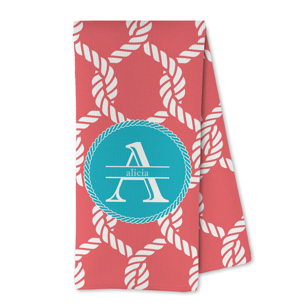 Custom Linked Rope Kitchen Towel - Microfiber (Personalized)
