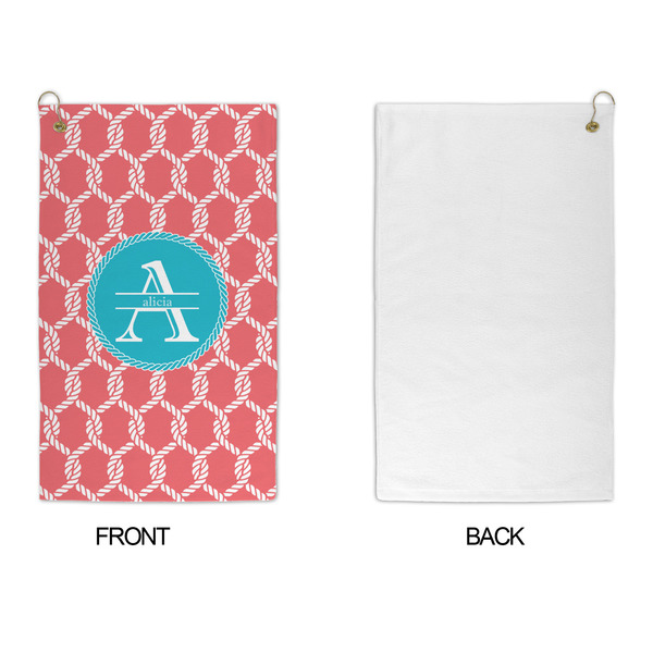 Linked Rope Microfiber Golf Towels - APPROVAL