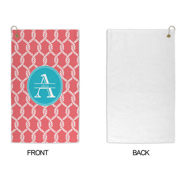 Linked Rope Microfiber Golf Towels - APPROVAL