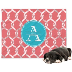 Linked Rope Dog Blanket - Regular (Personalized)