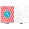 Linked Rope Minky Blanket - 50"x60" - Single Sided - Front & Back