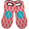Linked Rope Neoprene Oven Mitts - Set of 2 w/ Name and Initial