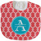Linked Rope New Baby Bib - Closed and Folded