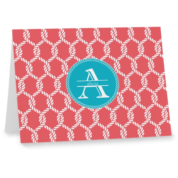 Custom Linked Rope Note cards (Personalized)