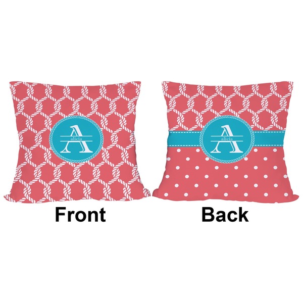 Linked Rope Outdoor Pillow - 20x20