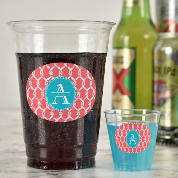 Linked Rope Party Cups - 16oz - In Context