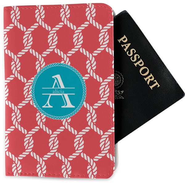 Custom Linked Rope Passport Holder - Fabric (Personalized)