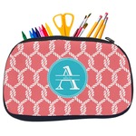 Linked Rope Neoprene Pencil Case - Medium w/ Name and Initial