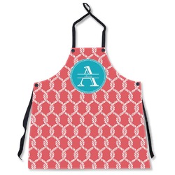 Linked Rope Apron Without Pockets w/ Name and Initial
