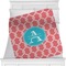 Linked Rope Minky Blanket - Toddler / Throw - 60"x50" - Single Sided (Personalized)