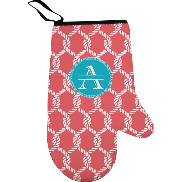Custom Linked Rope Oven Mitt (Personalized)