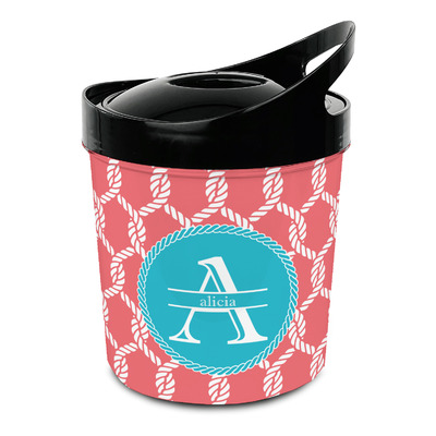Linked Rope Plastic Ice Bucket (Personalized)
