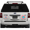 Linked Rope Personalized Square Car Magnets on Ford Explorer