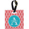 Linked Rope Personalized Square Luggage Tag