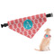 Linked Rope Dog Bandana - Small (Personalized)