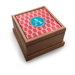 Linked Rope Pet Urn w/ Name and Initial