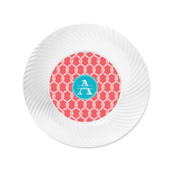 Linked Rope Plastic Party Appetizer & Dessert Plates - 6" (Personalized)