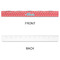 Linked Rope Plastic Ruler - 12" - APPROVAL