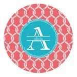 Linked Rope Round Decal - Medium (Personalized)